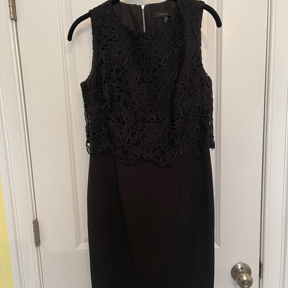 NWOT Forest Lily black dress 6